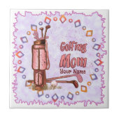 Golf mama tegeltje (Voorkant)