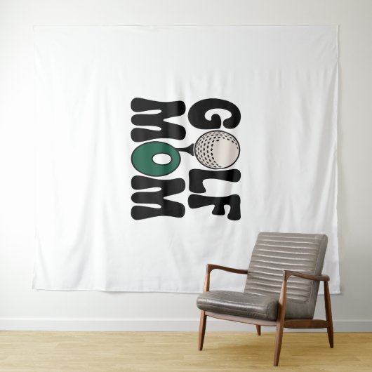 Golf mama wandkleed (In Situ (horizontaal))