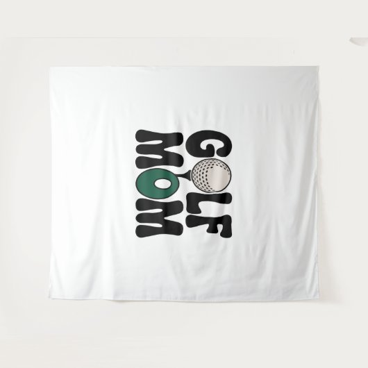 Golf mama wandkleed (Voorkant (horizontaal))