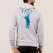 Golf | Mannen — Zitmeubelen Hoodie (Achterkant)