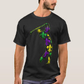 Golf Mardi Gras T-shirt (Voorkant)