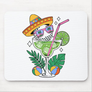 Golf Margarita Sombrero Tropisch Grappig Cinco de Muismat