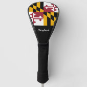 Golf Maryland en Maryland vlag/Golf Clubs Hoesjes Golfheadcover (Voorkant)