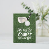 Golf May, de cursus met jou Briefkaart (Staand voorkant)