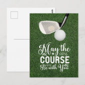 Golf May, de cursus met jou Briefkaart (Voorkant / Achterkant)