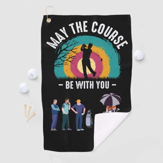 Golf May, de cursus voor golfer Golfhanddoek (Insitu)