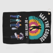 Golf May, de cursus voor golfer Golfhanddoek (Horizontaal)