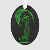 Golf Medal Ornament (voorkant)