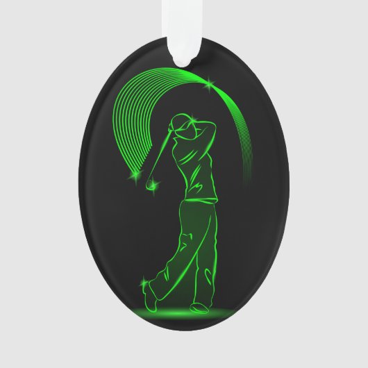 Golf Medal Ornament (voorkant)