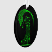 Golf Medal Ornament (voorkant)