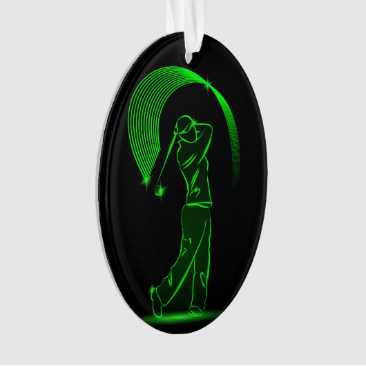 Golf Medal Ornament (voorkant)