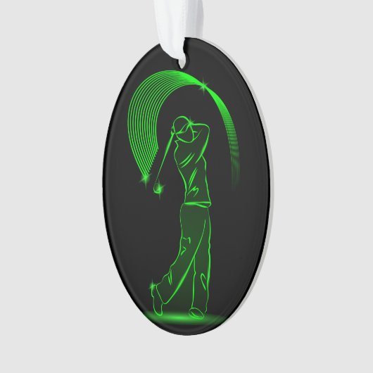 Golf Medal Ornament (voorkant)