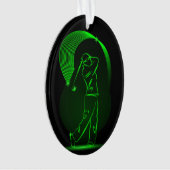 Golf Medal Ornament (voorkant)