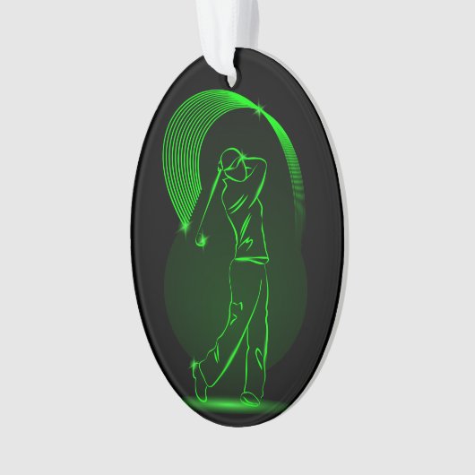 Golf Medal Ornament (voorkant)