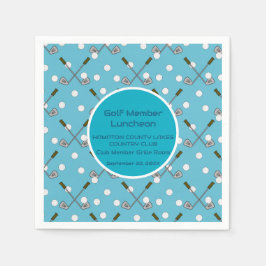 Golf Member Special Event Party Servet