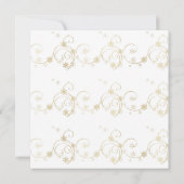 Golf Merry Kerstmis met kerstman Kaart (Achterkant)