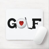 Golf met Golf Ball Muismat (Met muis)