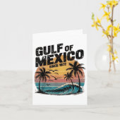 Golf Mexico, Golf van Amerika EST 2025 Kaart (Gele Bloem)