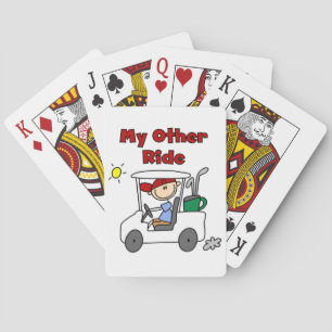 Golf Mijn Andere Rits Pokerkaarten
