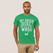 Golf MIJN Groene jasje is in de was T-shirt (Voorkant volledig)
