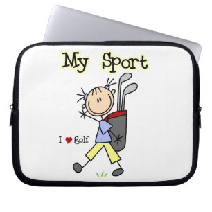 Golf Mijn Sport Laptop Sleeve