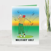 GOLF - militaire stijl Kaart (Voorkant)
