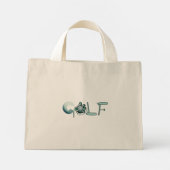 Golf Mini Tote Bag (Achterkant)