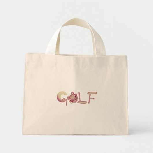 Golf Mini Tote Bag (Voorkant)