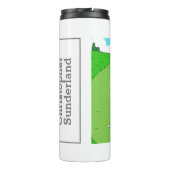 Golf Missed Putt Cartoon - Funny Thermosbeker (Achterkant)