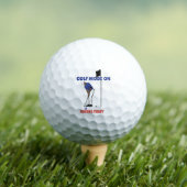 Golf Mode ON: Swing First | Funny Golfer Graphic T Golfballen (Insitu Shirt)