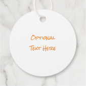 Golf Modern Pink White Sports Golf Gift Bedankjes Labels (Achterkant)