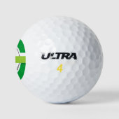 Golf modern typografie initiaal monogram elegant golfballen (Logo)