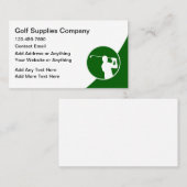 Golf Moderne Nieuwe Visitekaartjes (Voorkant / Achterkant)