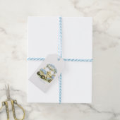 Golf Moeder Hortensia Bloemen Golfkar Cadeaulabel (Met Touw)