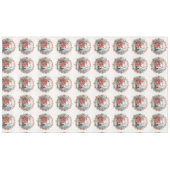 Golf Moge de baan bij u zijn Kerstman Tafelkleed (Voorkant (Horizontaal))