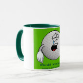 Golf Mok heeft een golfbal met gekwetste gevoelens (Voorkant links)