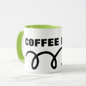 Golf mok humor | Koffiegat (Voorkant links)