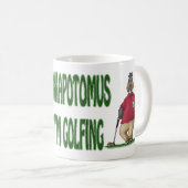 Golf-Mokken: Shankapotomus Hippo Koffiemok (Voorkant rechts)