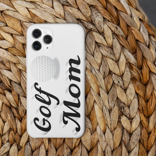 Golf Mom  iPhone Case
