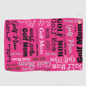 GOLF MOM MOTHER Moederdag Gift Golf Sports Golfhanddoek (Horizontaal)