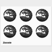 Golf Mon sticker 3 inch (Vel)