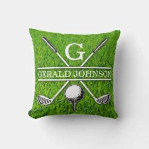 Golf Monogram Design Sierkussen