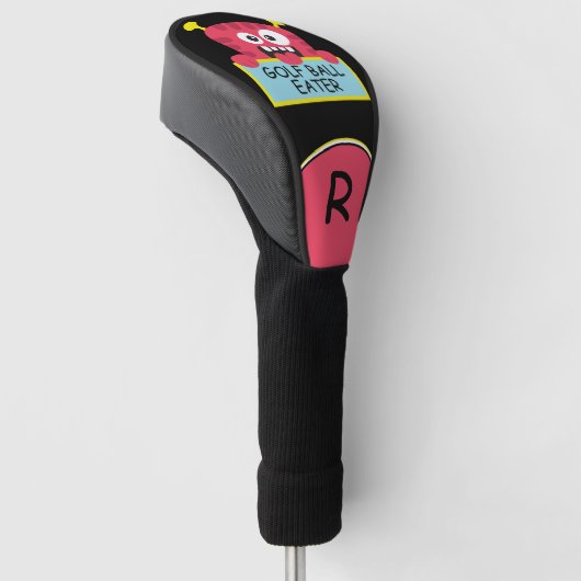 Golf Monster Ball Eater Golfheadcover (Schuin)