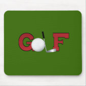 Golf-mousepad-2 Muismat (Voorkant)