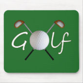 Golf Mousepad Muismat (Voorkant)