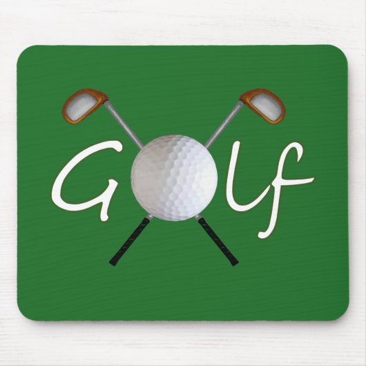 Golf Mousepad Muismat (Voorkant)