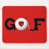 Golf Mousepad Muismat (Voorkant)