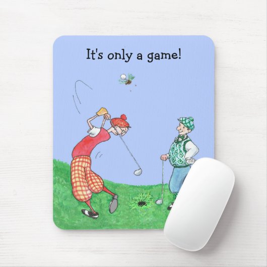 Golf Mousepad Muismat (Met muis)