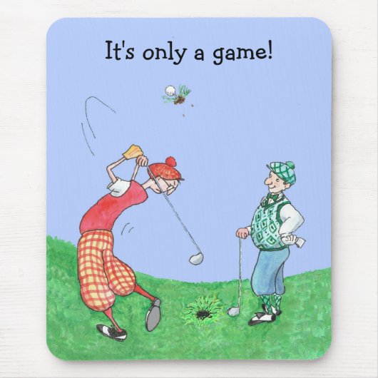 Golf Mousepad Muismat (Voorkant)