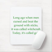 Golf Mousepad Muismat (Met muis)